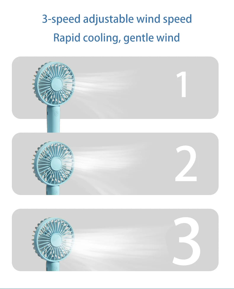 Rechargeable Hand Fan