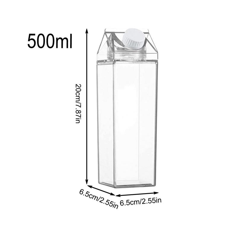 Acrylic Food Grade Milk Bottle