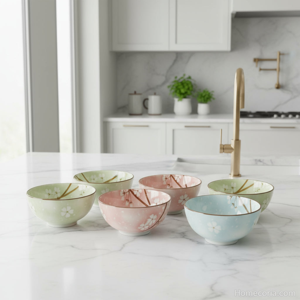 Ceramic bowl pack of 6