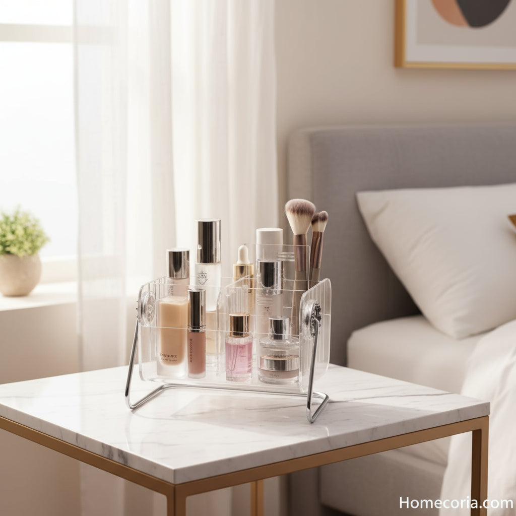 Acrylic Desktop Remote Control Organizer