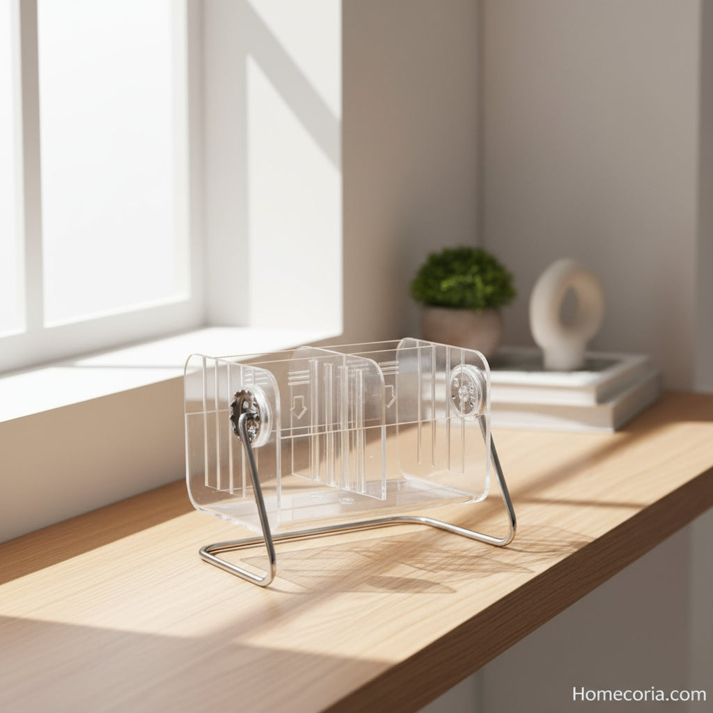 Acrylic Desktop Remote Control Organizer