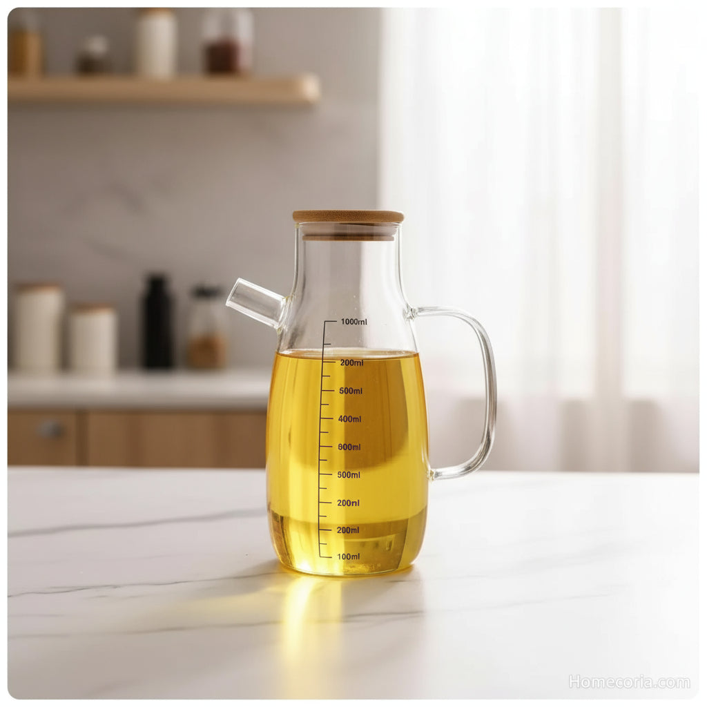 Glass Oil jug 1000ml