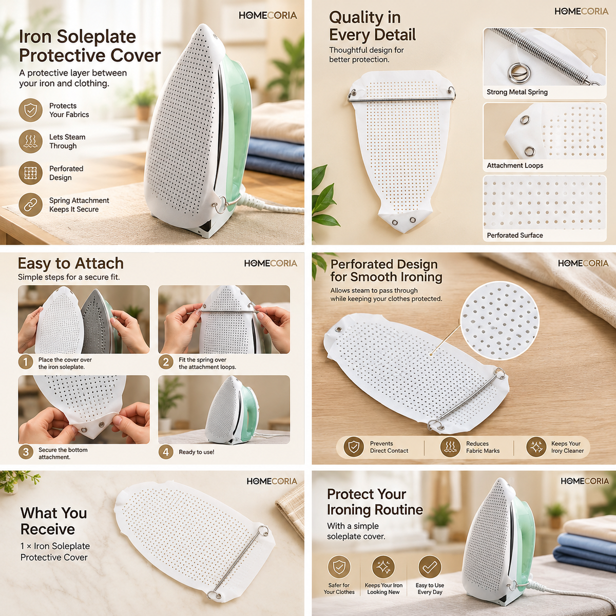 Iron Soleplate Protective Cover