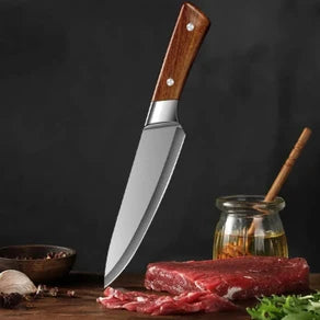 1 Pc Stainless Steel Kitchen Knife with Protective Cover | Sharp, Durable & Safe