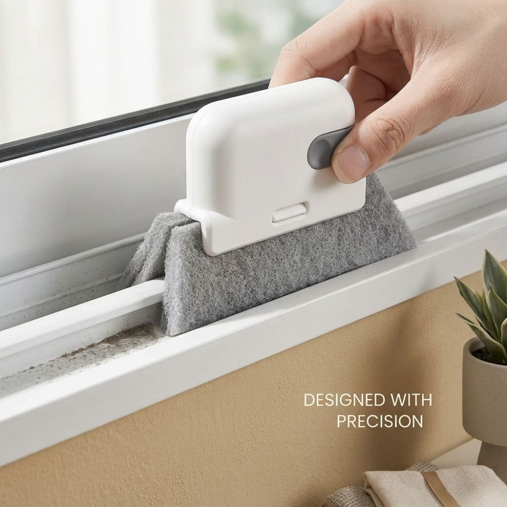 Multi-Function Window Gap Cleaning Brush
