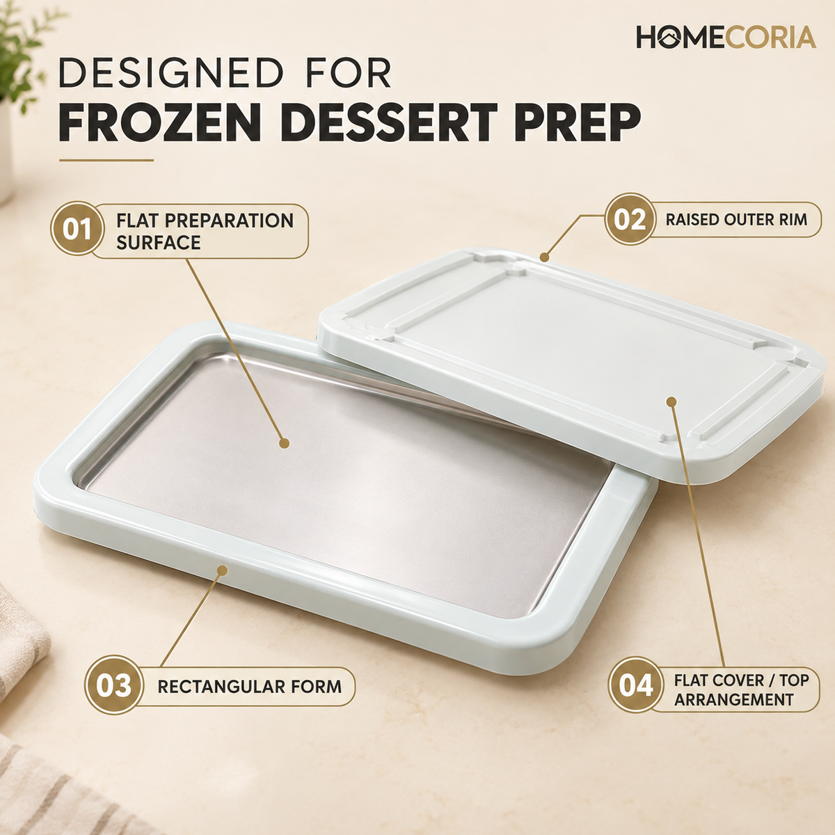 Frozen Dessert Maker Plate