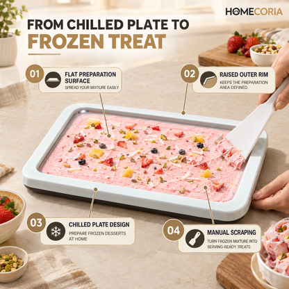 Frozen Dessert Maker Plate