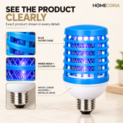 LED Mosquito Killer Lamp – Electric Insect Killer Bulb
