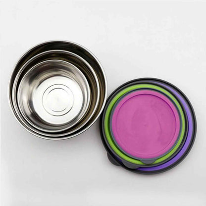 Stainless Steel Preserve Bowls (3 Pcs)