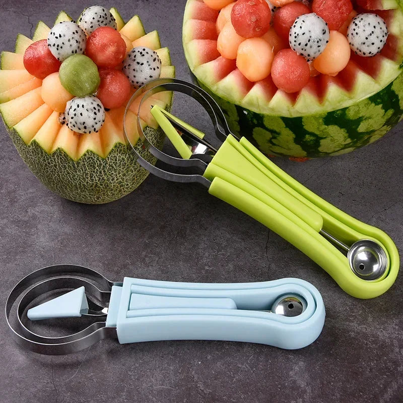 3-In-1 Stainless Carving Knife Fruit Kitt