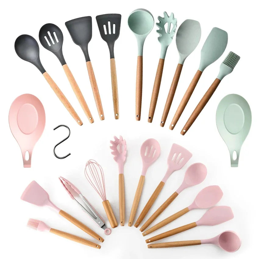 WOODEN SPOON / BRUSH / SPATULA PREMIUM