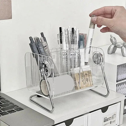 Acrylic Desktop Remote Control Organizer