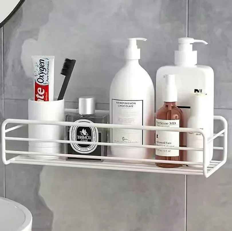 Shower & Kitchen Organizer Wall Shelf