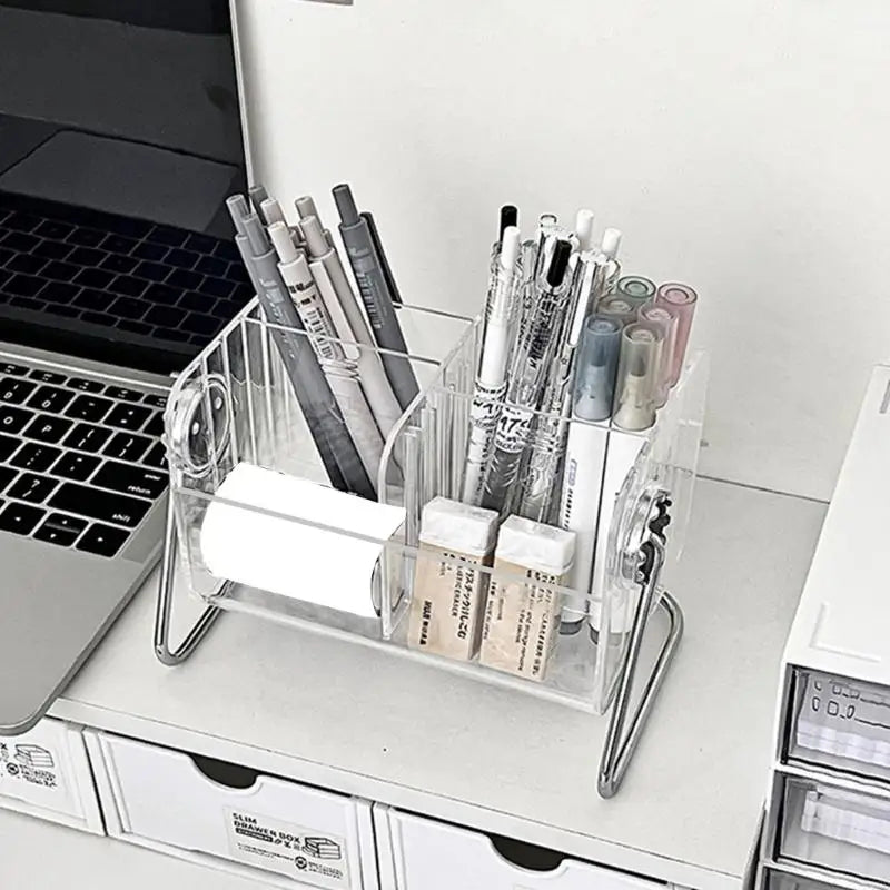 Acrylic Desktop Remote Control Organizer