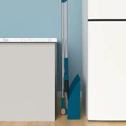 Attachable Broom With Dustpan