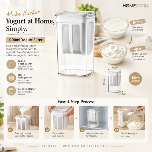 Yogurt Filter – Homemade Yogurt &amp; Cheese Strainer