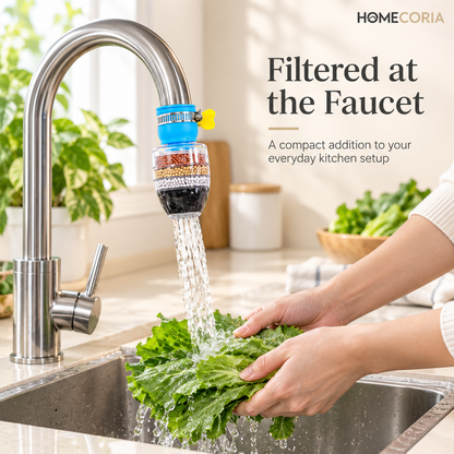Multi-Layer Faucet Water Filter – Faucet Filter Attachment