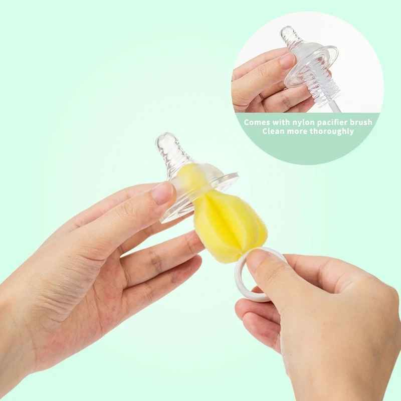 Bottle Brushes Set Sponge Cleaning Cup Brushes