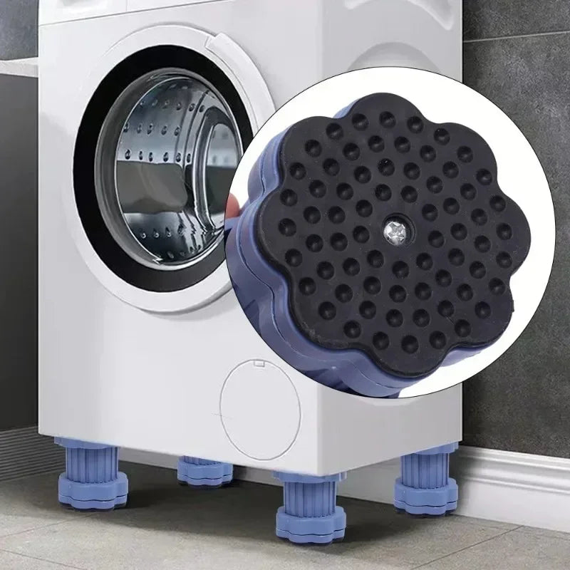 Adjustable Height Washing Machine Anti Vibration Foot Pads