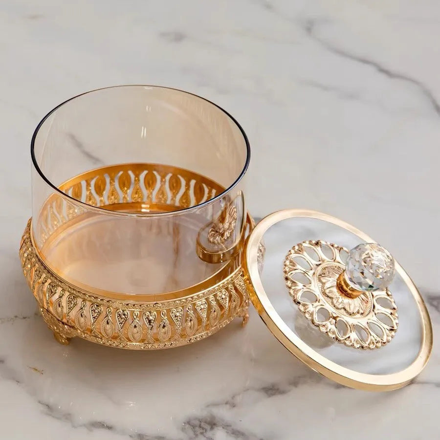 3pcs jar set glass merterial