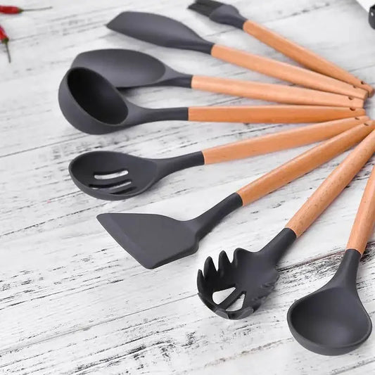 WOODEN SPOON / BRUSH / SPATULA PREMIUM