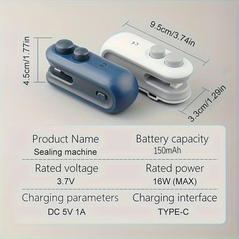 2 in 1 Portable sealing machine