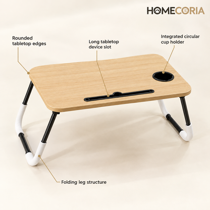 Foldable Laptop & Bed Table – Portable Folding Table