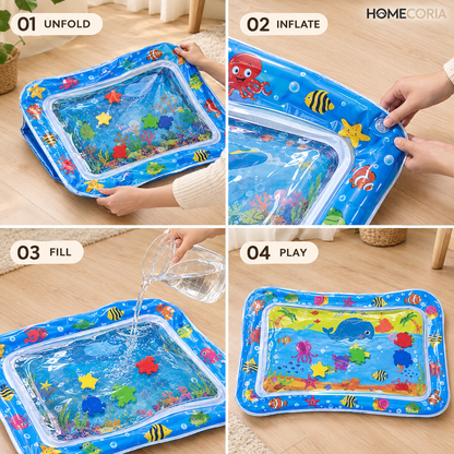 Baby Water Tummy Time Play Mat