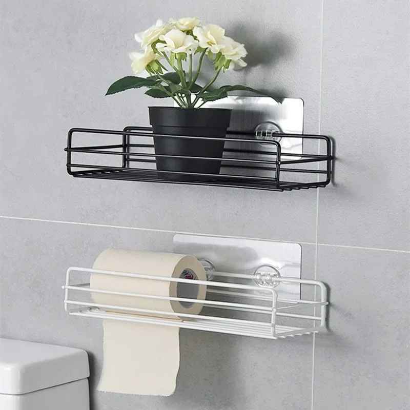 Shower & Kitchen Organizer Wall Shelf