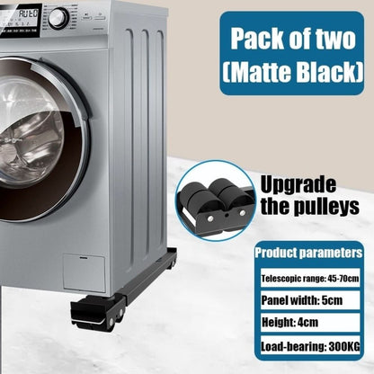 Heavy Duty Appliance Rollers Multipurpose Washer and Dryer Wheels Refrigerator Movers Sliders Metal Washing Machine