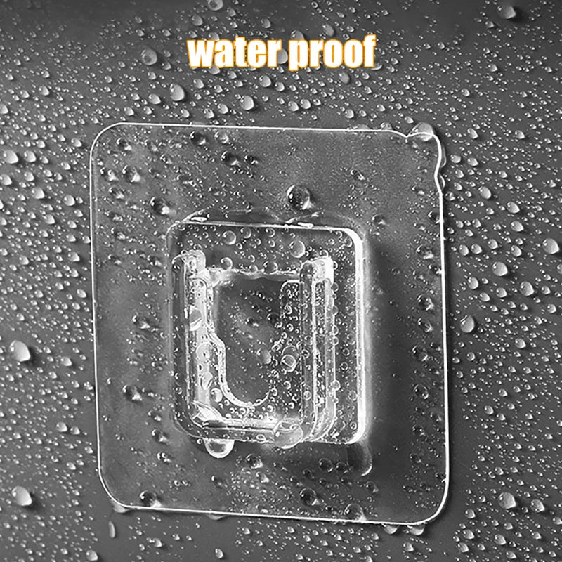 Punch-Free Multi-Functional Wall Holder Adhesive Hooks (5pcs)