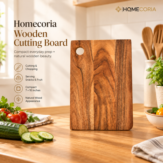 Premium Wooden Chopping Board – Natural Wood Kitchen Cutting Board