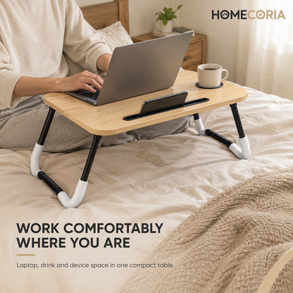 Foldable Laptop & Bed Table – Portable Folding Table