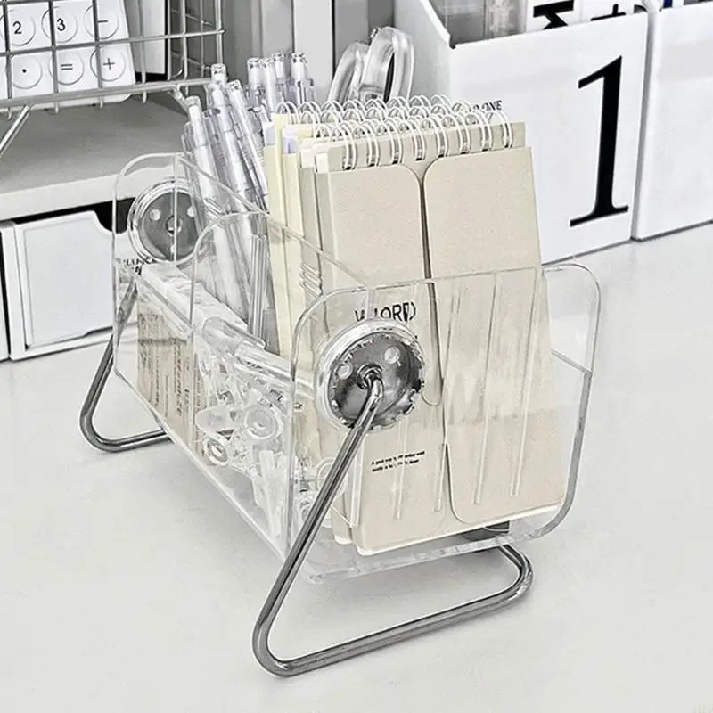 Acrylic Desktop Remote Control Organizer