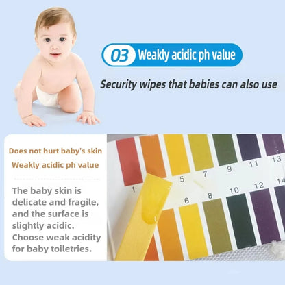 Cleaning Mini Packed Wipe