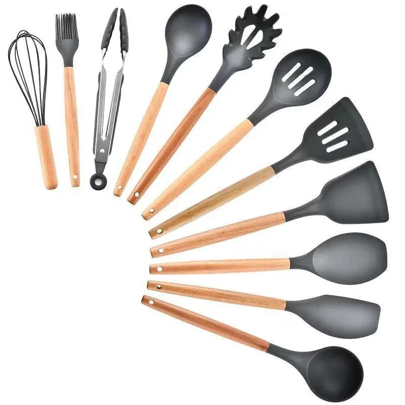 WOODEN SPOON / BRUSH / SPATULA PREMIUM