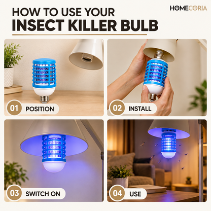 LED Mosquito Killer Lamp – Electric Insect Killer Bulb