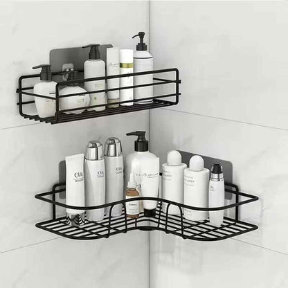 Shower & Kitchen Organizer Wall Shelf