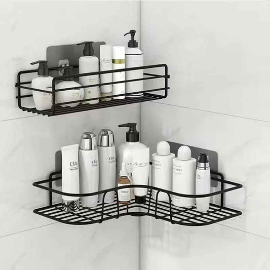 Shower & Kitchen Organizer Wall Shelf