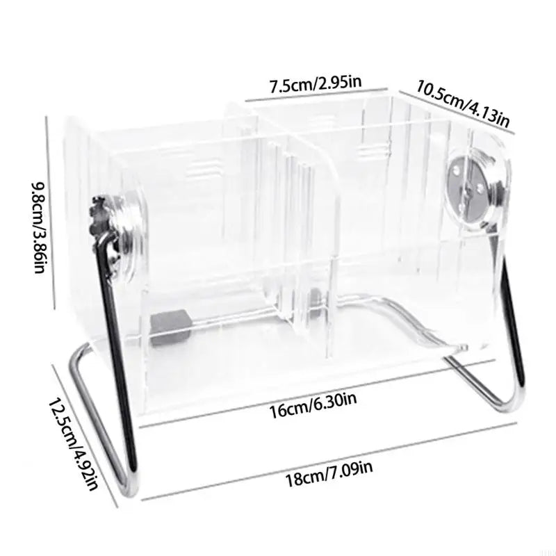 Acrylic Desktop Remote Control Organizer