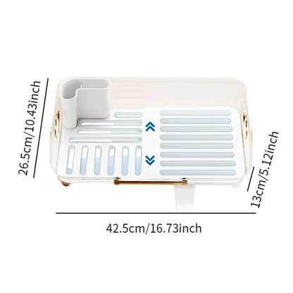 Acrylic Luxury Dish Drain Rack