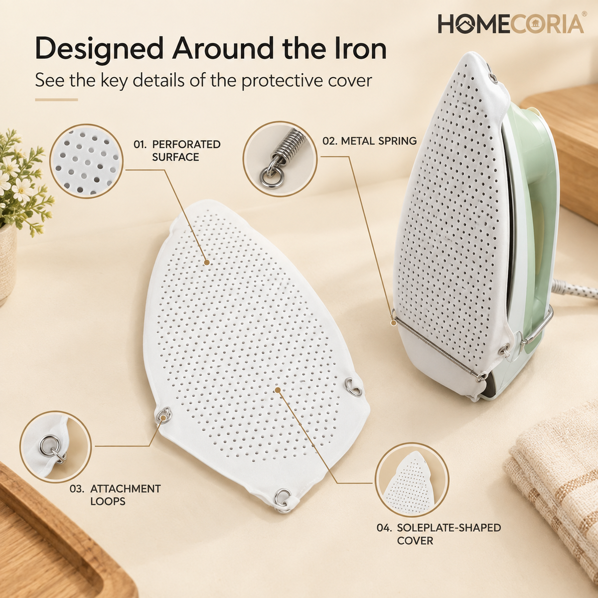 Iron Soleplate Protective Cover
