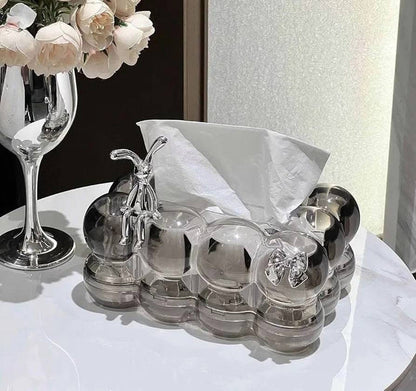 Transparent Luxury Bubble Tissue Box
