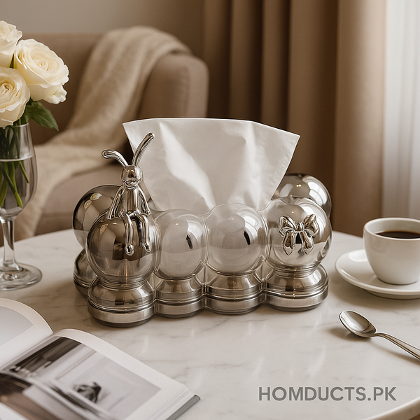 Transparent Luxury Bubble Tissue Box