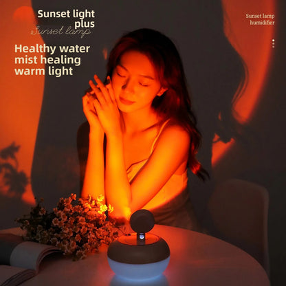 Sunset Light with Humidifier