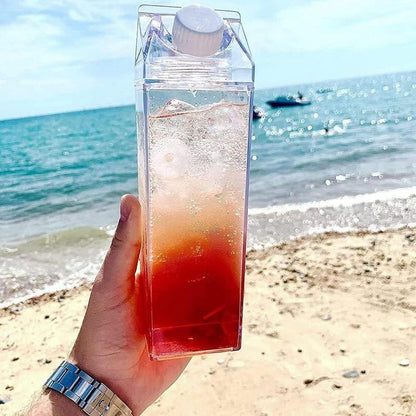 Acrylic Food Grade Milk Bottle