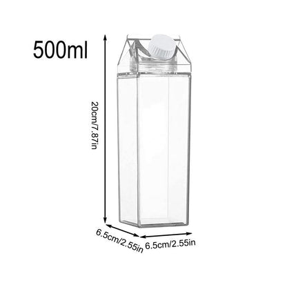 Acrylic Food Grade Milk Bottle