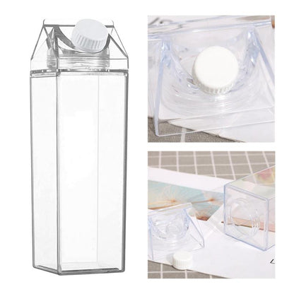 Acrylic Food Grade Milk Bottle