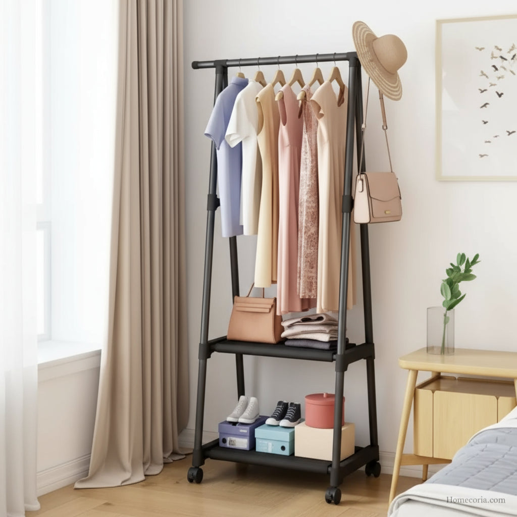 Triangle Attachable Coat Rack