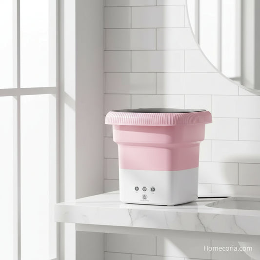 Foldable Electric Mini Washing Machine With Dryer Option